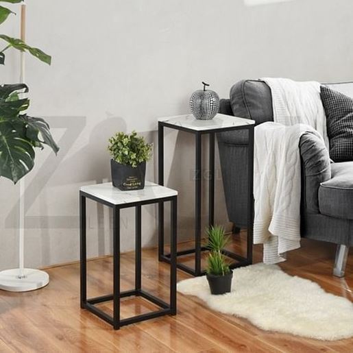 Picture of Color: Black Leg COFFEE TABLE SET BLACK LEG