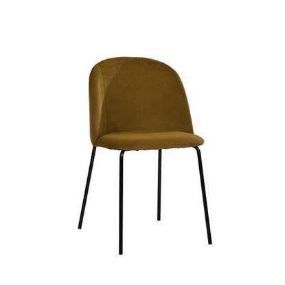 Picture of Color: MUSTARD YELLOW Dining Chair MUSTARD YELLOW