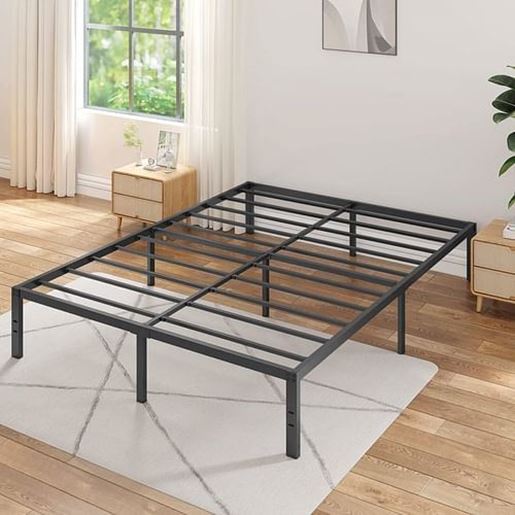 Picture of Full size 16-inch Heavy Duty Metal Bed Frame with 3,500 lbs Weight Capacity