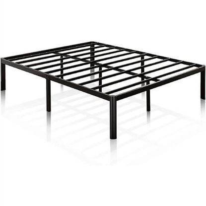 Picture of King Metal Platform Bed Frame with Rounded Legs 700 lbs Weight Capacity