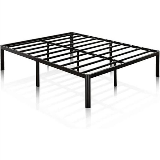 Picture of King Metal Platform Bed Frame with Rounded Legs 700 lbs Weight Capacity