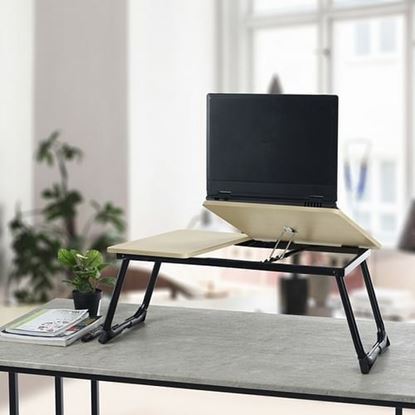 Picture of Color: BLACK A Computer Desk BEECH BK DD