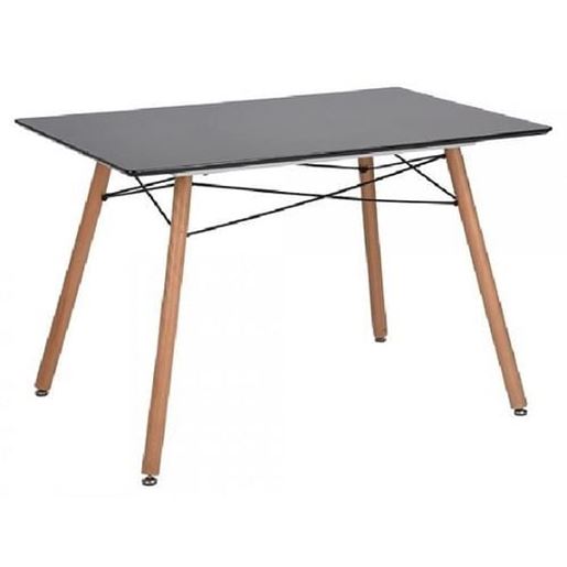 Picture of Color: BLACK Dining Table MATT BLACK A