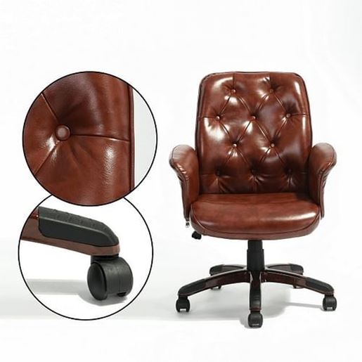 Picture of Color: BROWN Office Chairs PU BROWN LMKZ