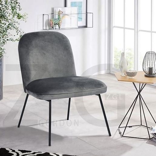 Picture of Color: GREY  ,SIZE: PLUS GREY 2PCS Dining Chair GREY A