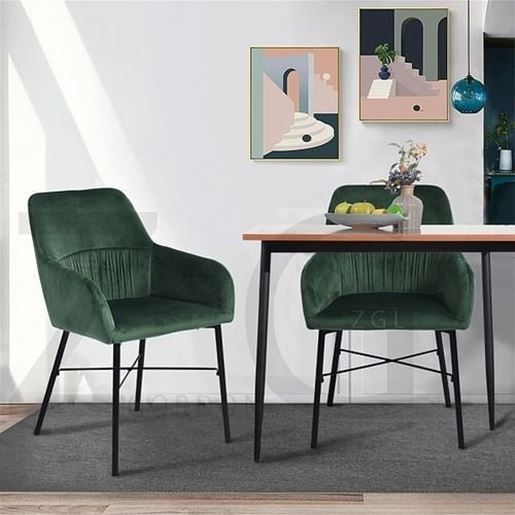 Picture of Color: DARK GREEN Dining Chair DARK GREEN