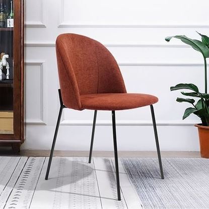 Picture of Color: ORANGE Dining Chair ORANGE