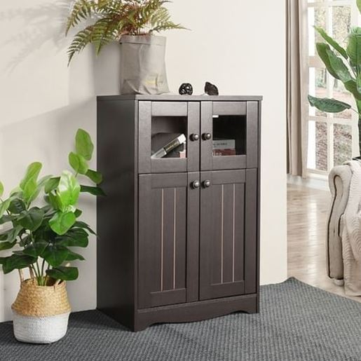 Picture of Color: BLACK Storage Benches CABINET