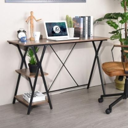 Picture of Color: Brown Computer Desk