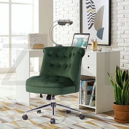 图片 Color: GREEN Office Chairs BEIGE