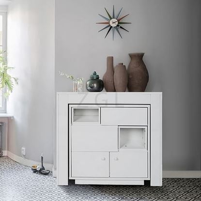 Picture of Color: WHITE Dining Table WHITE