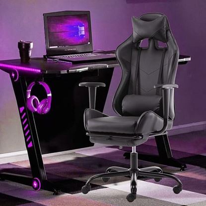 Picture of Color: Black+Grey  DR Gaming Chair