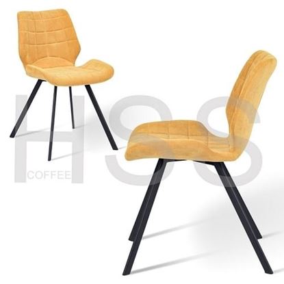 Picture of Color: YELLOW  ,SIZE: A Dining Chair DBLUE