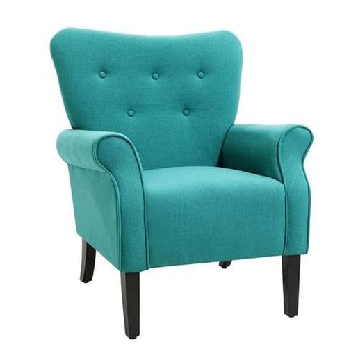 Picture of Color: Teal  31.5'' Wide Tufted Armchair