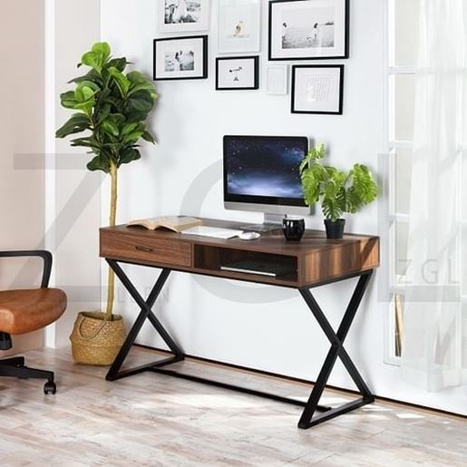 Picture of Color: Brown Computer Desk