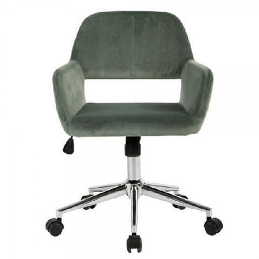 Picture of Color: CACTUS Office Chairs CHROME VELVET CACTUS