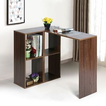 Foto de Color: WALNUT Computer Desk VINTAGE BROWN