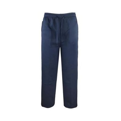 Picture of . Case of [24] Men's 2 Pocket Open Leg Sweatpants - 3X-5X, Navy .