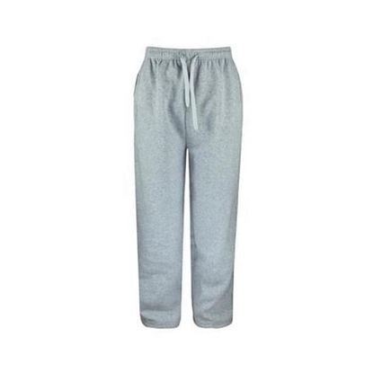 Picture of . Case of [24] Men's 2 Pocket Open Leg Sweatpants - 5X, Light Grey .