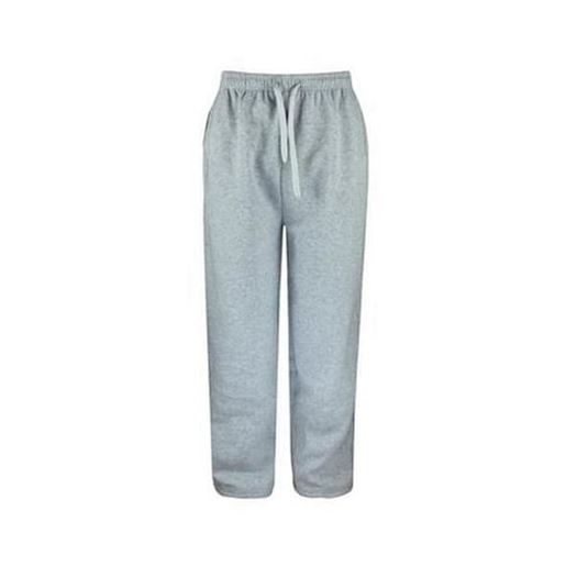 Picture of . Case of [24] Men's 2 Pocket Open Leg Sweatpants - 5X, Light Grey .