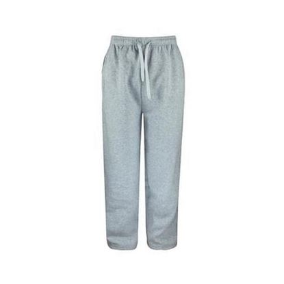 Picture of . Case of [24] Men's 2 Pocket Open Leg Sweatpants - 4X, Light Grey .