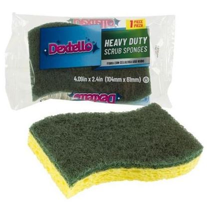 Picture of . Case of [72] Heavy Duty Scrub Sponge .