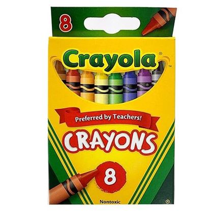 Image de . Case of [96] Crayola Crayons - 8 Count, Assorted Colors .