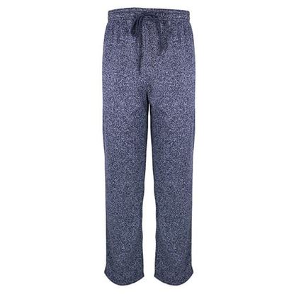 Picture of . Case of [24] Men's 2 Pocket Open Leg Sweatpants - 5XL, Marled Navy .