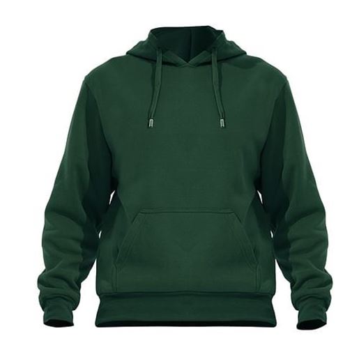 Picture of . Case of [24] Men's Pullover Hoodies- Forest Green, 5X .