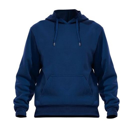 Picture of . Case of [24] Men's Pullover Hoodies - Denim Blue, 5X .