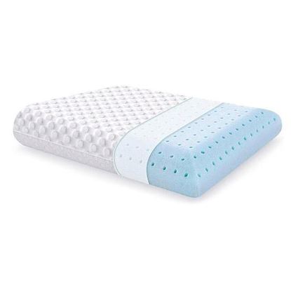 Picture of Size: Queen  COOLING GEL MEMORY FOAM PILLOW WITH REMOVABLE COVER