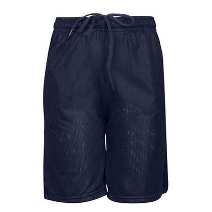 Image de . Case of [12] Youth Gym Mesh Shorts - Navy - XS .