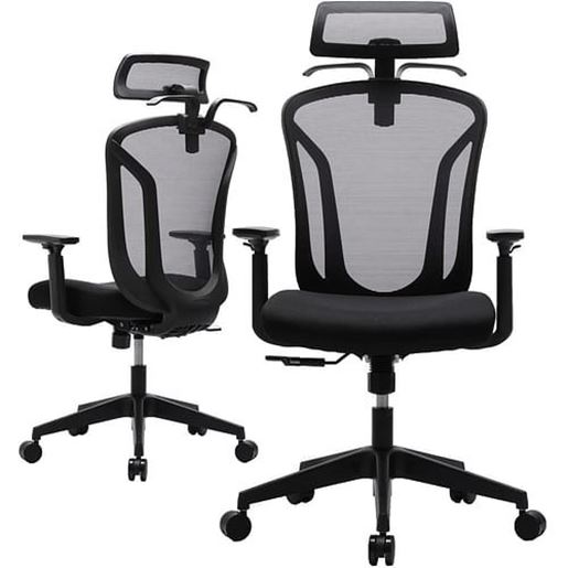 Picture of Color: Black Home Office Desk Chair