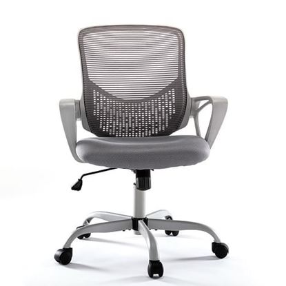 Picture of Color: Grey  DR Office Chair, Ergonomic Desk Chair, Mesh Computer Chair