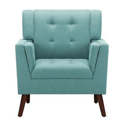 Picture of Color: Aquamarine 32'' Wide Tufted Armchair