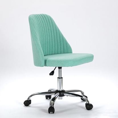 Picture of Color: Green  DR  Modern Design Velvet Office Desk Chair