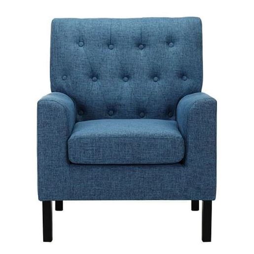 Picture of Color: Blue  30'' Wide Tufted Armchair