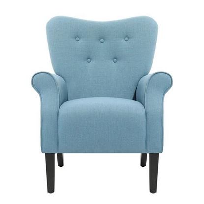 Picture of Color: Blue  31.5'' Wide Tufted Armchair