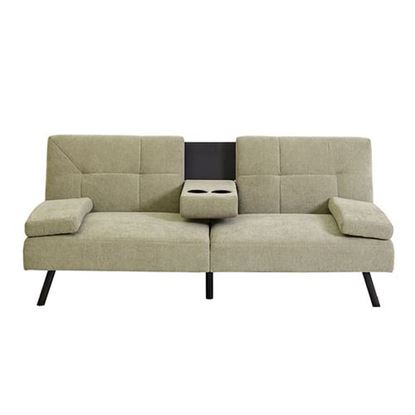 Picture of Color: Light grey  Convertible Futon Couch Bed Loveseat,SF-383FA-LGY