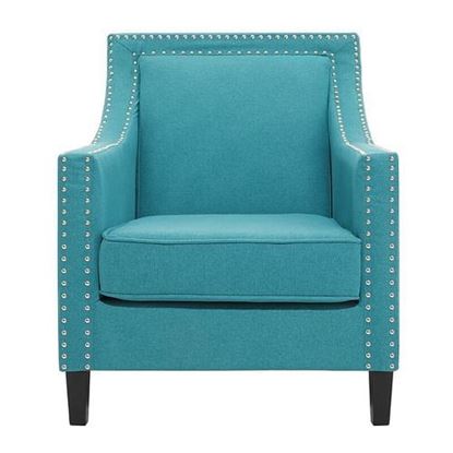 Picture of Color: Green  29.5'' Wide Tufted Armchair