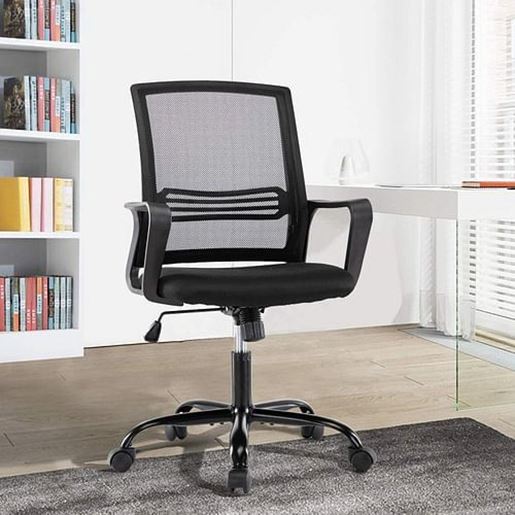 Picture of Color: Black  DR Fabric office chair