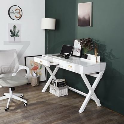 Picture of Color: WHITE Computer Desk