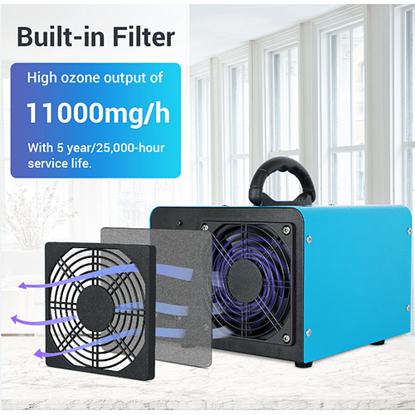 Picture of Color: Blue 11000 mg/h  Commercial Ozone Generator 2.0 APP Control