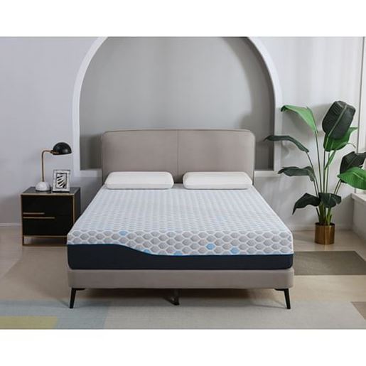 Picture of Size: King  10'' Gel Bamboo Charcoal Memory Foam Mattresses