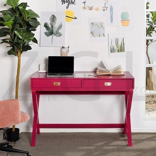 Picture of Color: PINK Computer Desk