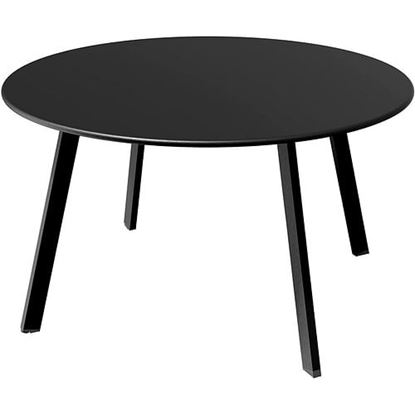 Picture of Color: Black Round Coffee Table  Patio Side Table