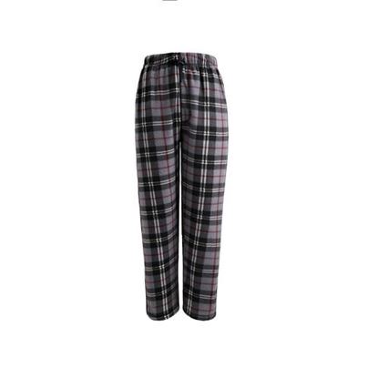 Picture of . Case of [24] Men's Plaid Fleece Pajama Pants - 3X-5X, Red/Grey .