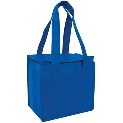 Picture of . Case of [100] Compact Snack Pack Cooler - Royal Blue .