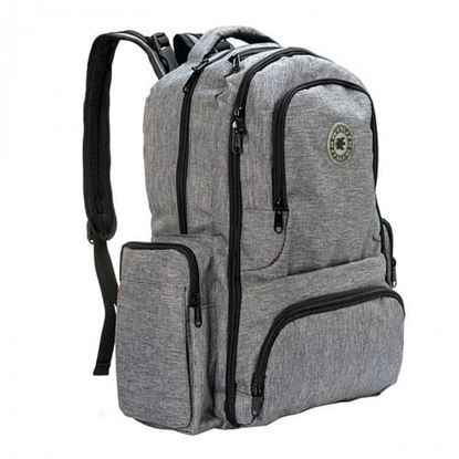 Picture of . Case of [8] Large Multifunction Baby Diaper Changing Backpacks - Grey .