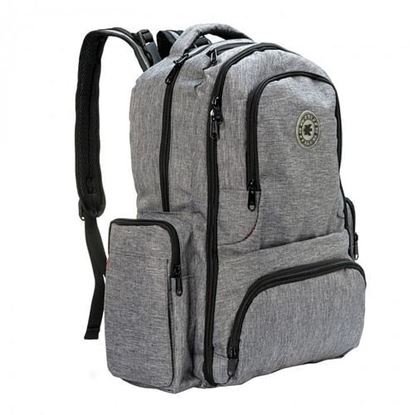 Picture of                                                                                                     Case of [8] Large Multifunction Baby Diaper Changing Backpacks - Grey .